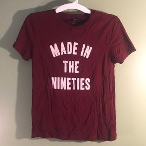 Forever 21 - made in the nineties tee